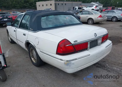 2000 Mercury Grand Marquis Ls from USA, damaged, VIN 2MEFM75W2YX603077